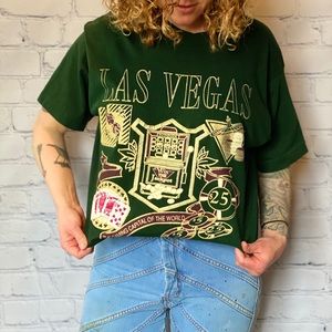 vintage single stitch las vegas tee!